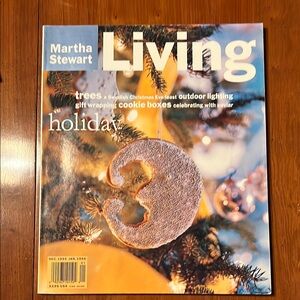 Martha Stewart Blue and Gold Holiday Ornaments